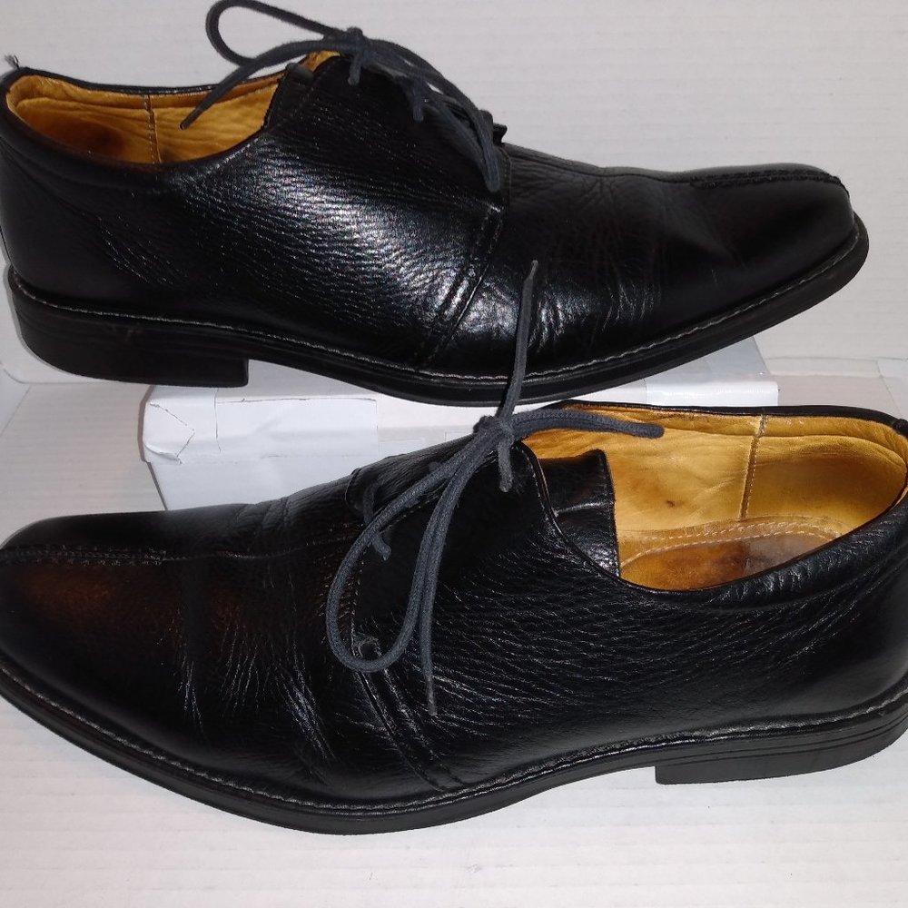 Sandro Moscoloni Black Leather Lace up Men's